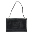 GUCCI Shoulder Bag Patent Leather Black Silver 001 2033 Auth 190856-13