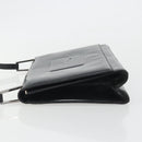 GUCCI Shoulder Bag Patent Leather Black Silver 001 2033 Auth 190856-4