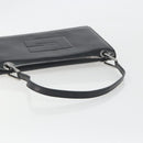 GUCCI Shoulder Bag Patent Leather Black Silver 001 2033 Auth 190856-7