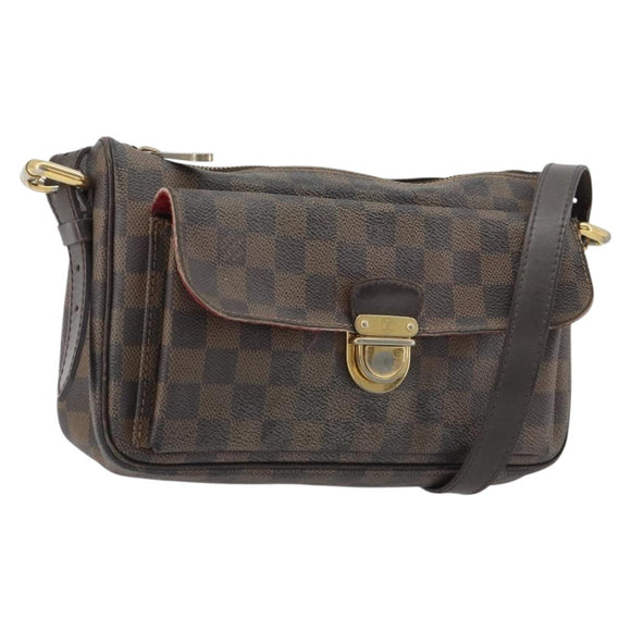 LOUIS VUITTON Damier Ebene Ravello GM Shoulder Bag N60006 LV Auth 190860