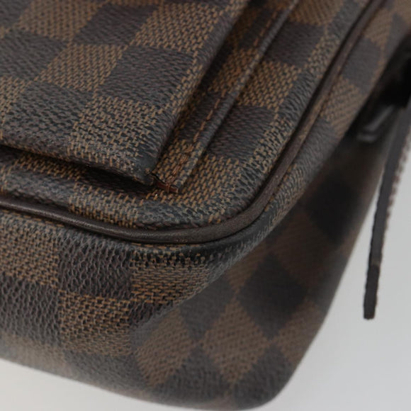LOUIS VUITTON Damier Ebene Ravello GM Shoulder Bag N60006 LV Auth 190860