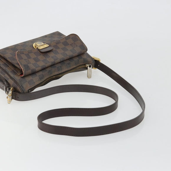 LOUIS VUITTON Damier Ebene Ravello GM Shoulder Bag N60006 LV Auth 190860