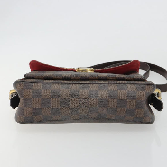 LOUIS VUITTON Damier Ebene Ravello GM Shoulder Bag N60006 LV Auth 190860