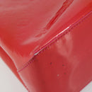 LOUIS VUITTON Monogram Vernis Wilshire PM Bag Rose Pop M93643 LV Auth 190861A-11