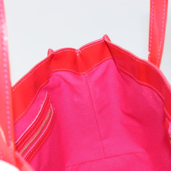 LOUIS VUITTON Monogram Vernis Wilshire PM Bag Rose Pop M93643 LV Auth 190861A