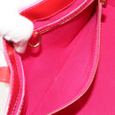 LOUIS VUITTON Monogram Vernis Wilshire PM Bag Rose Pop M93643 LV Auth 190861A-21