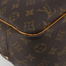 LOUIS VUITTON Monogram Deauville Hand Bag M47270 LV Auth 190863-14