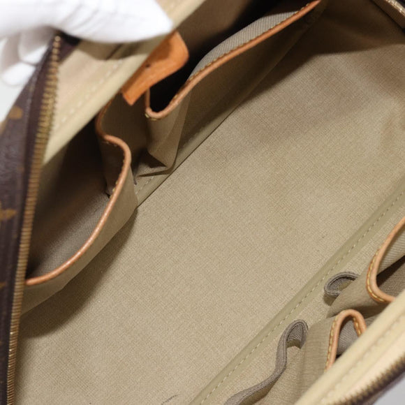 LOUIS VUITTON Monogram Deauville Hand Bag M47270 LV Auth 190863