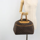 LOUIS VUITTON Monogram Deauville Hand Bag M47270 LV Auth 190863-24