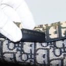 Christian Dior Trotter Canvas Oblique Book Hand Bag 2way Navy Auth 190866A-12