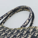 Christian Dior Trotter Canvas Oblique Book Hand Bag 2way Navy Auth 190866A-8