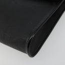 Christian Dior Trotter Canvas Shoulder Bag PVC Black Gold Auth 190867A-10