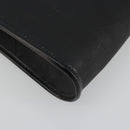 Christian Dior Trotter Canvas Shoulder Bag PVC Black Gold Auth 190867A-13