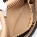 Christian Dior Trotter Canvas Shoulder Bag PVC Black Gold Auth 190867A-21
