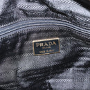 PRADA Chain Shoulder Bag Nylon Yellow Gold Auth 190869A-20