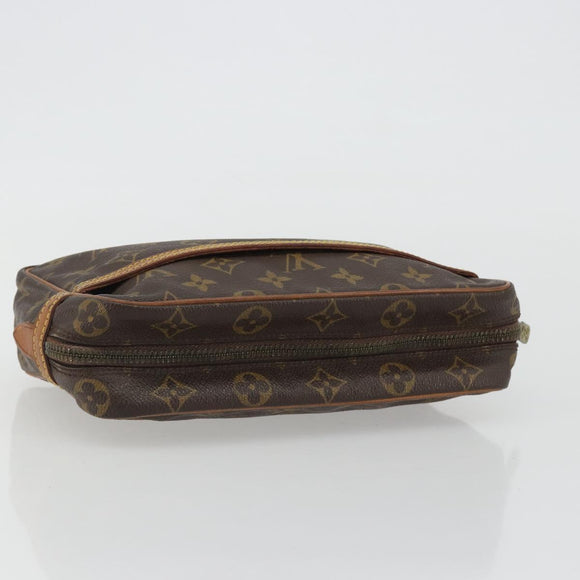 LOUIS VUITTON Monogram Compiegne 23 Clutch Bag M51847 LV Auth 190872