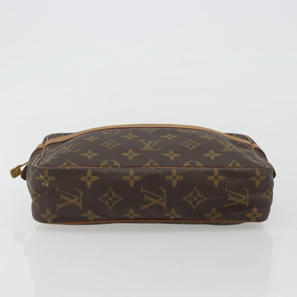 LOUIS VUITTON Monogram Compiegne 23 Clutch Bag M51847 LV Auth 190872