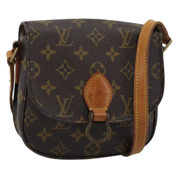 LOUIS VUITTON Monogram Saint Cloud PM Shoulder Bag M51244 LV Auth 190875