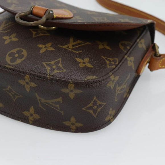 LOUIS VUITTON Monogram Saint Cloud PM Shoulder Bag M51244 LV Auth 190875