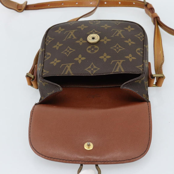 LOUIS VUITTON Monogram Saint Cloud PM Shoulder Bag M51244 LV Auth 190875