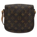 LOUIS VUITTON Monogram Saint Cloud PM Shoulder Bag M51244 LV Auth 190875-2