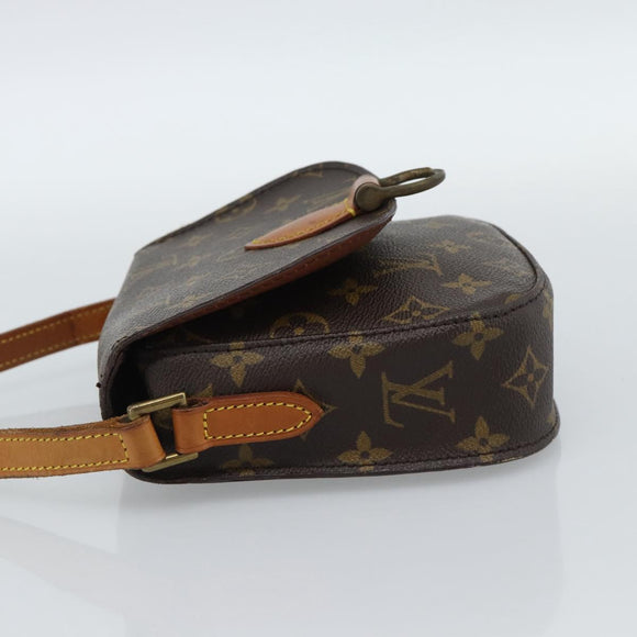 LOUIS VUITTON Monogram Saint Cloud PM Shoulder Bag M51244 LV Auth 190875