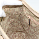 GUCCI GG Canvas Guccissima Shoulder Bag Leather Ivory Gold 131326 Auth 190878-19