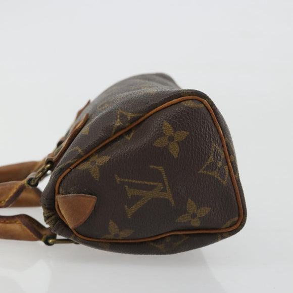 LOUIS VUITTON Monogram Mini Speedy Hand Bag Vintage M41534 LV Auth 190879