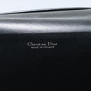 Christian Dior Shoulder Bag Leather Black Gold Auth 190880-15