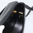 Christian Dior Shoulder Bag Leather Black Gold Auth 190880-17