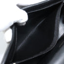 Christian Dior Shoulder Bag Leather Black Gold Auth 190880-20