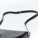 Christian Dior Shoulder Bag Leather Black Gold Auth 190880-8