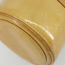 LOUIS VUITTON Monogram Vernis Bedford Hand Bag Beige M91006 LV Auth 190884-15