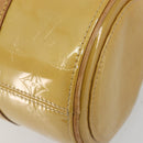 LOUIS VUITTON Monogram Vernis Bedford Hand Bag Beige M91006 LV Auth 190884-16