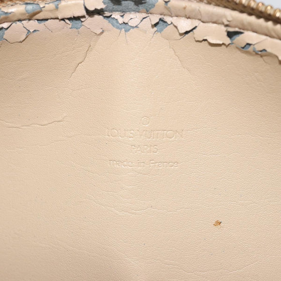 LOUIS VUITTON Monogram Vernis Bedford Hand Bag Beige M91006 LV Auth 190884