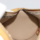 LOUIS VUITTON Monogram Vernis Bedford Hand Bag Beige M91006 LV Auth 190884-20