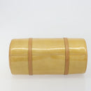 LOUIS VUITTON Monogram Vernis Bedford Hand Bag Beige M91006 LV Auth 190884-5