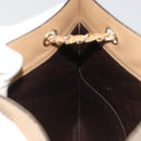 CHANEL Matelasse Chain Shoulder Bag Lamb Skin Beige Gold CC Auth 190888-19