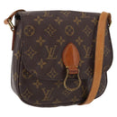 LOUIS VUITTON Monogram Saint Cloud MM Shoulder Bag M51243 LV Auth 190901-1