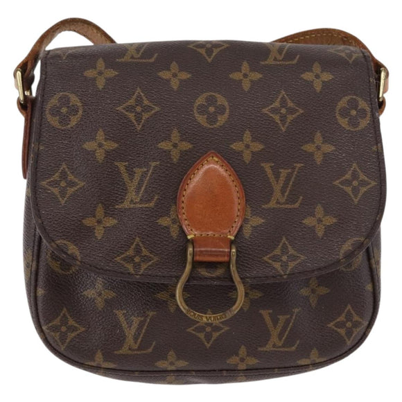 LOUIS VUITTON Monogram Saint Cloud MM Shoulder Bag M51243 LV Auth 190901