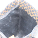 CELINE Macadam Canvas Shoulder Bag PVC Leather Black Gold Auth 190902A-20