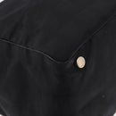 CHANEL New Travel Line Tote Bag Canvas Black Gold CC Auth 190911-10