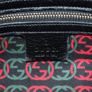 GUCCI Hand Bag Leather Black Gold 170009 Auth 190912SAV-19