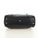 GUCCI Hand Bag Leather Black Gold 170009 Auth 190912SAV-5