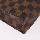 LOUIS VUITTON Damier Ebene Poche Toilette 26 Pouch N47543 LV Auth 190914-15