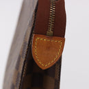 LOUIS VUITTON Damier Ebene Poche Toilette 26 Pouch N47543 LV Auth 190914-8