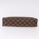LOUIS VUITTON Damier Ebene Poche Toilette 26 Pouch N47543 LV Auth 190914-6