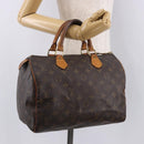 LOUIS VUITTON Monogram Speedy 30 Hand Bag M41526 LV Auth 190917-22