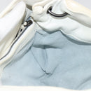 BOTTEGA VENETA INTRECCIATO Shoulder Bag Leather White Gold Auth 190921-19