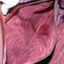 CARTIER Must Line Boston Bag Leather Bordeaux Gold Auth 190924-12